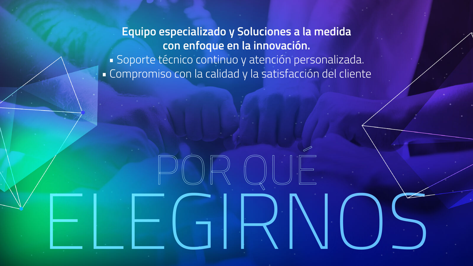 Por qué elegirnos